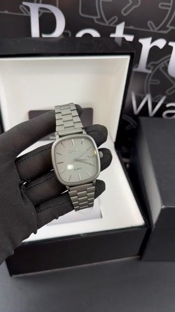 Video de Casio 32mm- AÇO/MOSTRADOR CINZA