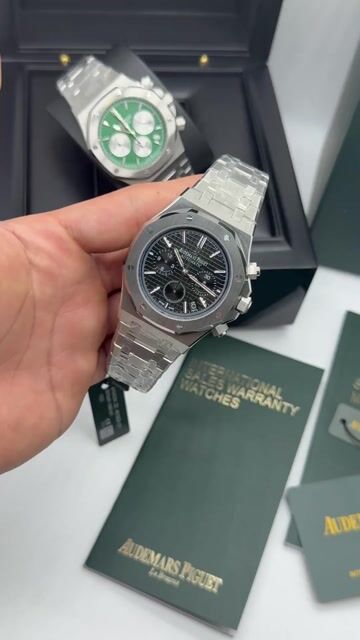 Video de Audemars Piguet Royal Oak 42mm - AÇO/MOSTRADOR PRETO