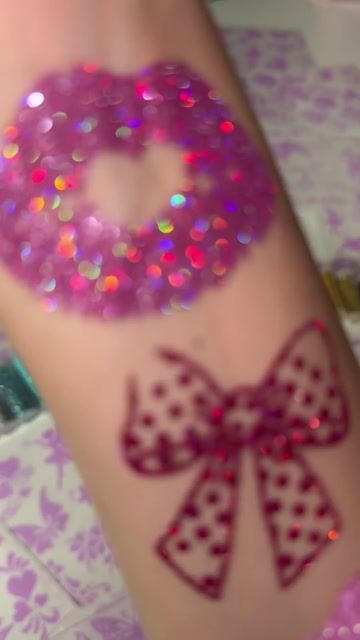Video de Plancha TATTOO DIY GLITTER #4
