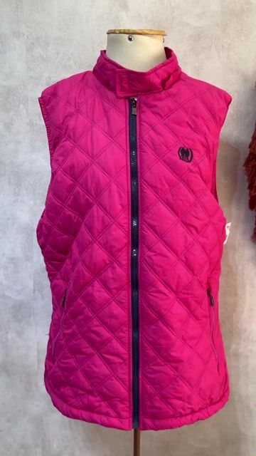 Video de Colete Rosa Choque Peluciado Por Dentro Polo Wear G2