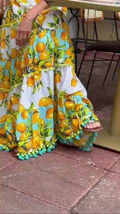 Video de Vestido longo boho limões sicilianos alça Cod:10