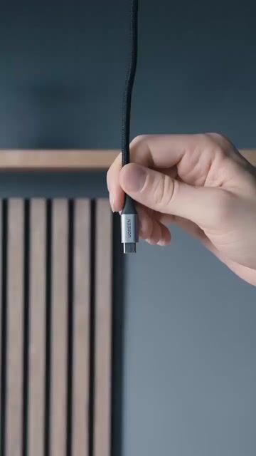 Video de Cable Carga Rápida USB-C a USB-C PD 5A Max 2 m Gris Ugreen US535