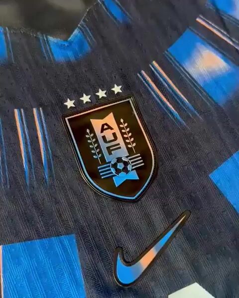Video de CAMISETA URUGUAY 26/27 AZUL SUPLENTE VALVERDE 8 - TELA JUGADOR