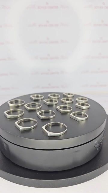 Video de Anillo Sello Plata 925 Personalizado Grabado Mrt - C2325