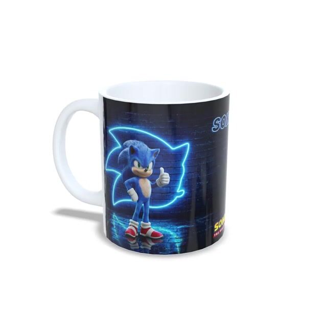Video de Caneca Sonic - Coleção 01 - 325ml em Cerâmica | Personagens Variados