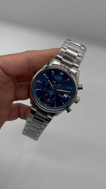 Video de TAG Heuer Carrera 44mm - AÇO/MOSTRADOR AZUL