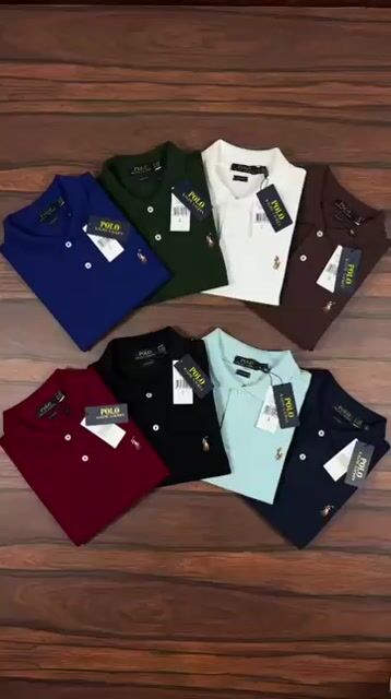 Video de CAMISETA-POLO-IMPORTADA-ALTA-GRAMATURA-RL-VERMELHA BORDÔ
