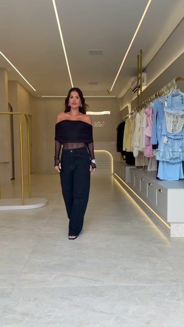 Video de Body Tule Ombro a Ombro