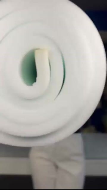 Video de Espuma Automotiva Reforma Sofá Pufe Cadeira 203x50x2cm D28
