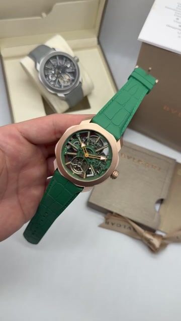 Video de Bvlgari Octo Roma Skeleton 44mm - AÇO ROSE/MOSTRADOR SKELETON - SILICONE