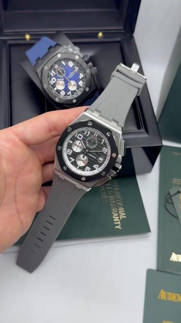 Video de Audemars Piguet Royal Oak Offshore 44mm - AÇO/MOSTRADOR PRETO - SILICONE