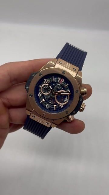 Video de Hublot Big Bang 43mm - AÇO ROSE/MOSTRADOR SKELETON - SILICONE