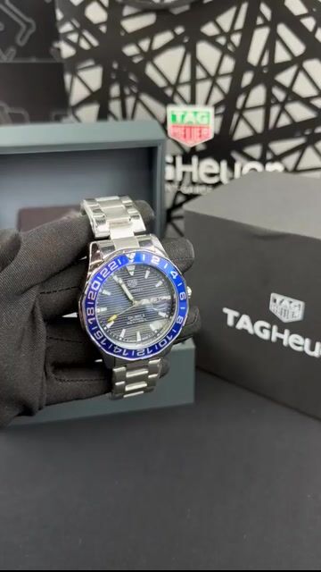 Video de TAG Heuer Aquarecer 43mm - AÇO/MOSTRADOR AZUL