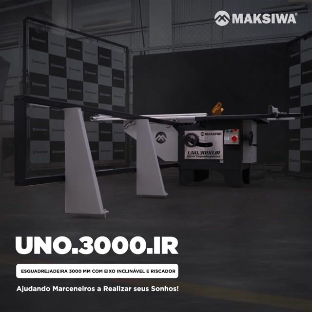 Vídeo de Maksiwa Store, Líder em Máquinas para Marcenaria