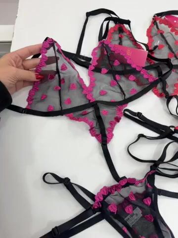 Video de Body lingerie coração