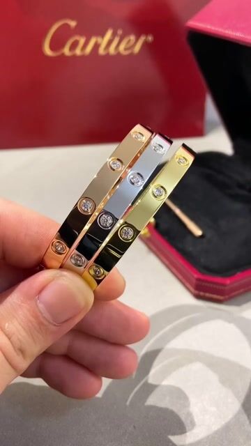 Vídeo de Bracelete Love Cart modelo clássico parafuso