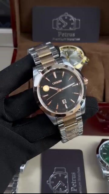 Video de Citizen 41mm - AÇO COM ROSE/MOSTRADOR PRETO