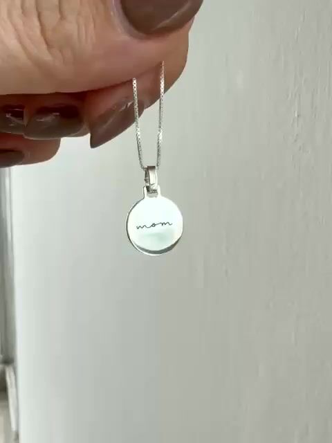 Video de DIJE (SIN CADENA) MOM LOVE YOU INFINITO 1,2 CM - PLATA