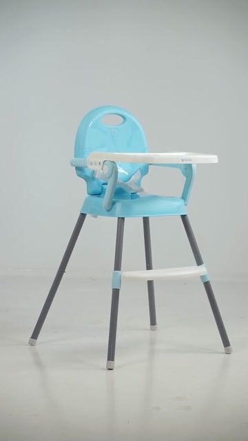 Video de Mega Baby Doha Silla Bebé 3 En 1 Convertible Booster Silla Convertible Color Celeste