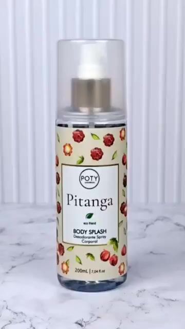 Vídeo de Body Splash Pitanga 200ml Poty Cosméticos