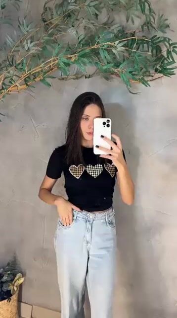 Vídeo de T-shirt Algodão