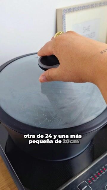 Video de Set 3 Cacerolas 20/24/26 Carol Granito Negro Antiadherente
