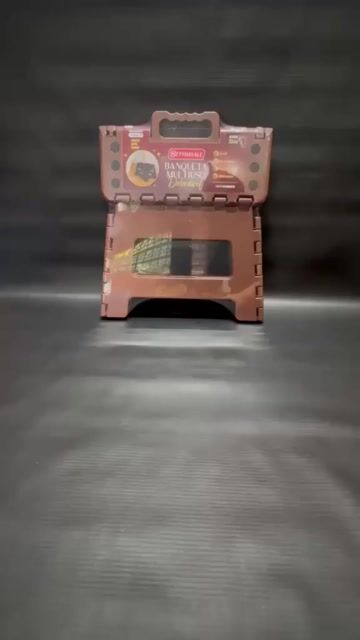 Vídeo de Kit 2 Banquetas Dobrável Multiuso Reforçada Portátil Para até 150kg