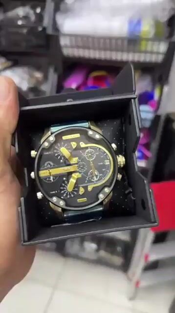 Vídeo de Mr. Daddy Preto Rose Gold Linha Premium DZ7312