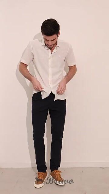 Video de Pantalón chino Roland Azul marino