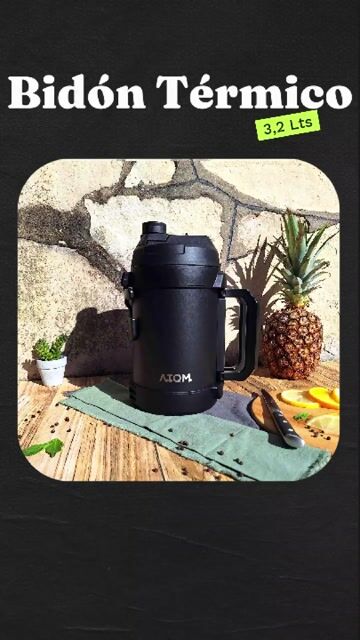 Video de Bidon Termico Aconcagua 3.2l Hermetico Acero Inoxidable Bz3