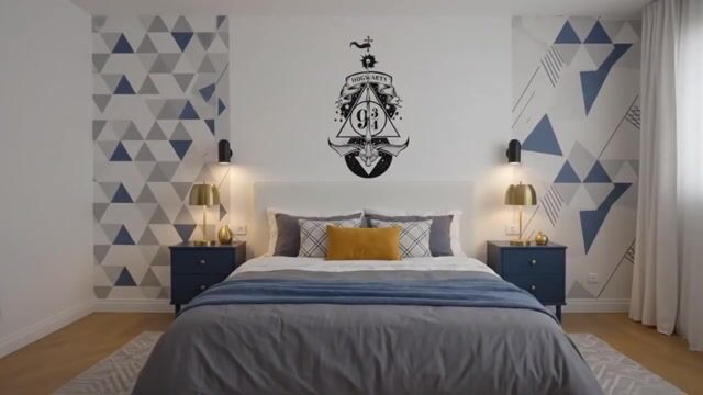 Vídeo de Harry Potter Adesivo Decorativo de Parede Autocolante Relíquias Da Morte