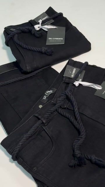 Video de Saia Jeans Plus Premium Sal e Pimenta