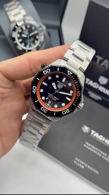 Video de TAG Heuer Aquaracer Chronometer 43mm - AÇO/MOSTRADOR PRETO