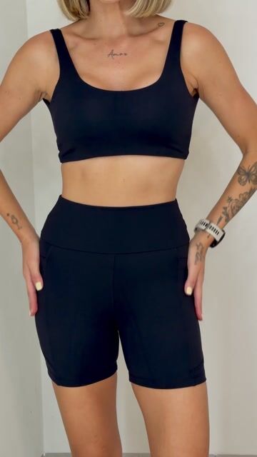 Vídeo de Conjunto Short Race Preto