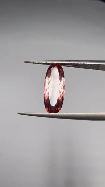 Vídeo de Topázio Imperial Vermelho Pêssego 2,91 ct