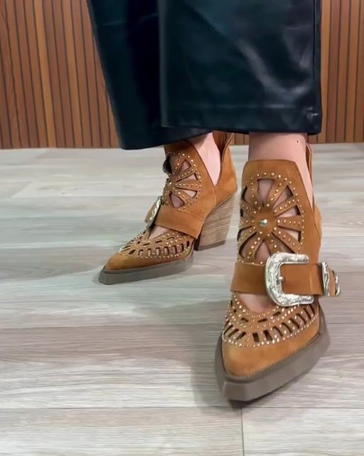 Video de QUEEN CUERO GAMUZADO SUELA