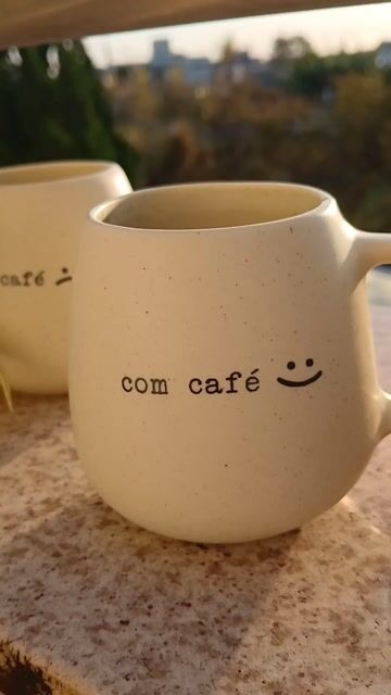 Vídeo de Dupla Caneca Bojuda Modo Café - Com Café e Sem Café 150ml