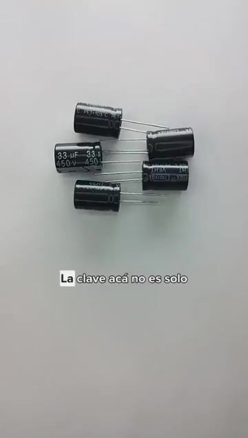 Video de Pack X6 Unidades - Capacitor Electrolítico 33uf 450v 16x25mm
