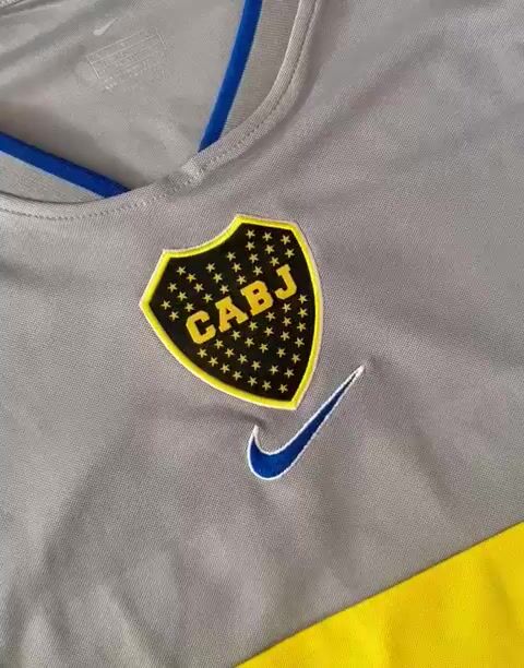 Video de CAMISETA BOCA 2002 SUPLENTE GRIS ROMAN 10