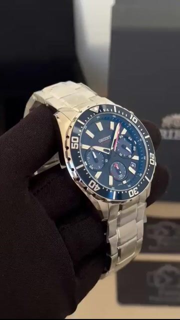 Video de Orient Solartech MBSSC288 43mm - AÇO/MOSTRADOR AZUL