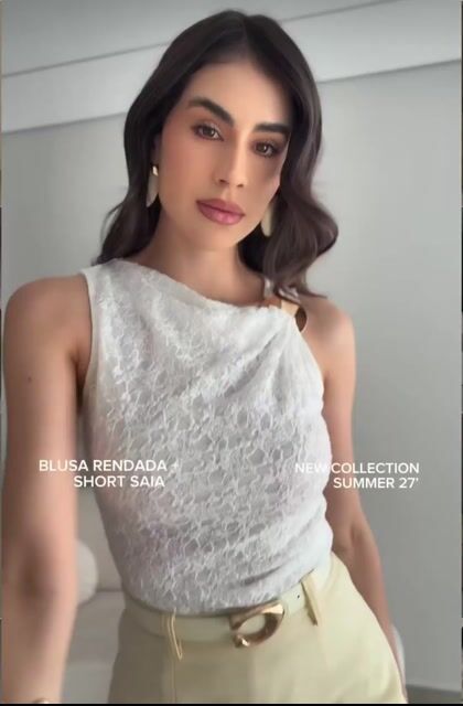 Video de Blusa Renda