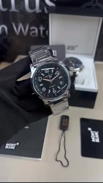 Video de Montblanc UTC 47mm - AÇO/MOSTRADOR PRETO