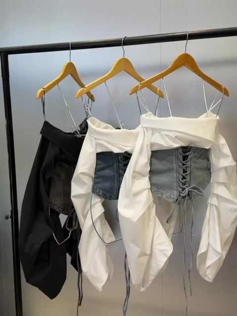 Video de Blusa Mia Denim Cód 3410
