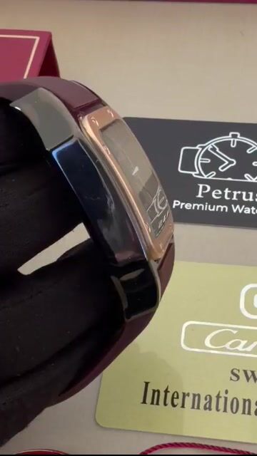 Video de Cartier Panthère 39mm - AÇO ROSE/MOSTRADOR MARROM - SILICONE