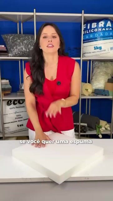 Video de Espuma Densidade 45 - Extra Forte: 1 Unidade 50x50x5cm