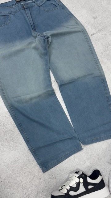 Video de Jean baggy degrade celeste 06