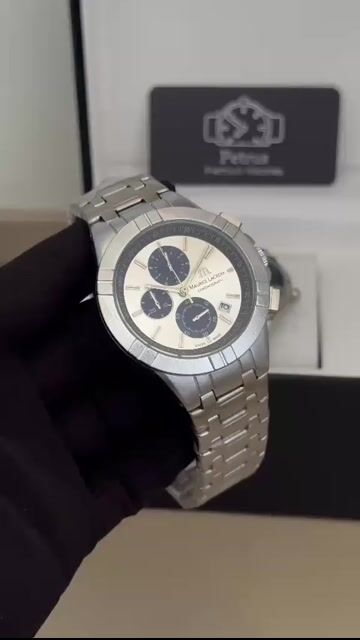 Video de Maurice Lacroix 44mm - AÇO/MOSTRADOR BRANCO