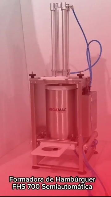Vídeo de Formadora de hambúrguer FHS700 Semiautomática