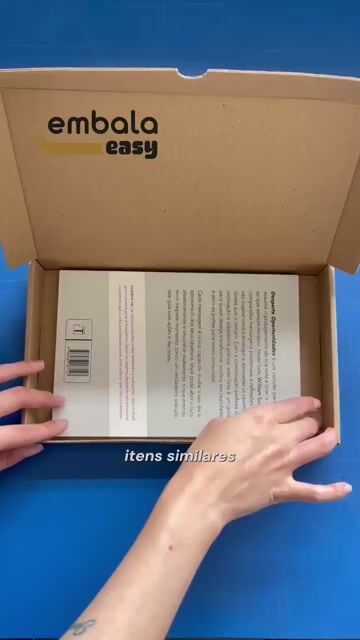Video de Caixa de Papelão Correio CV Livro – 26x16x3