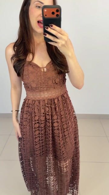 Video de VESTIDO LONGO RENDA